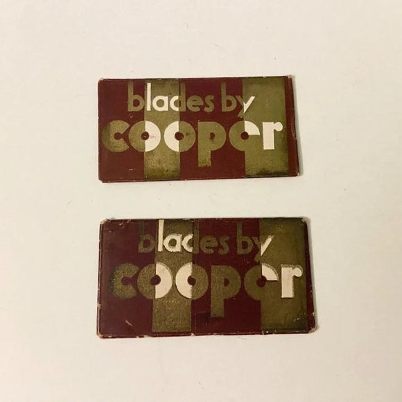 Vintage Blades by Cooper Razor Blades USA Lot  of 2 - Picture 11 of 14